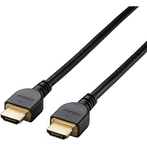 Amazon | エレコム HDMI ケーブル 5m 4K × 2K対応 ブラック CAC